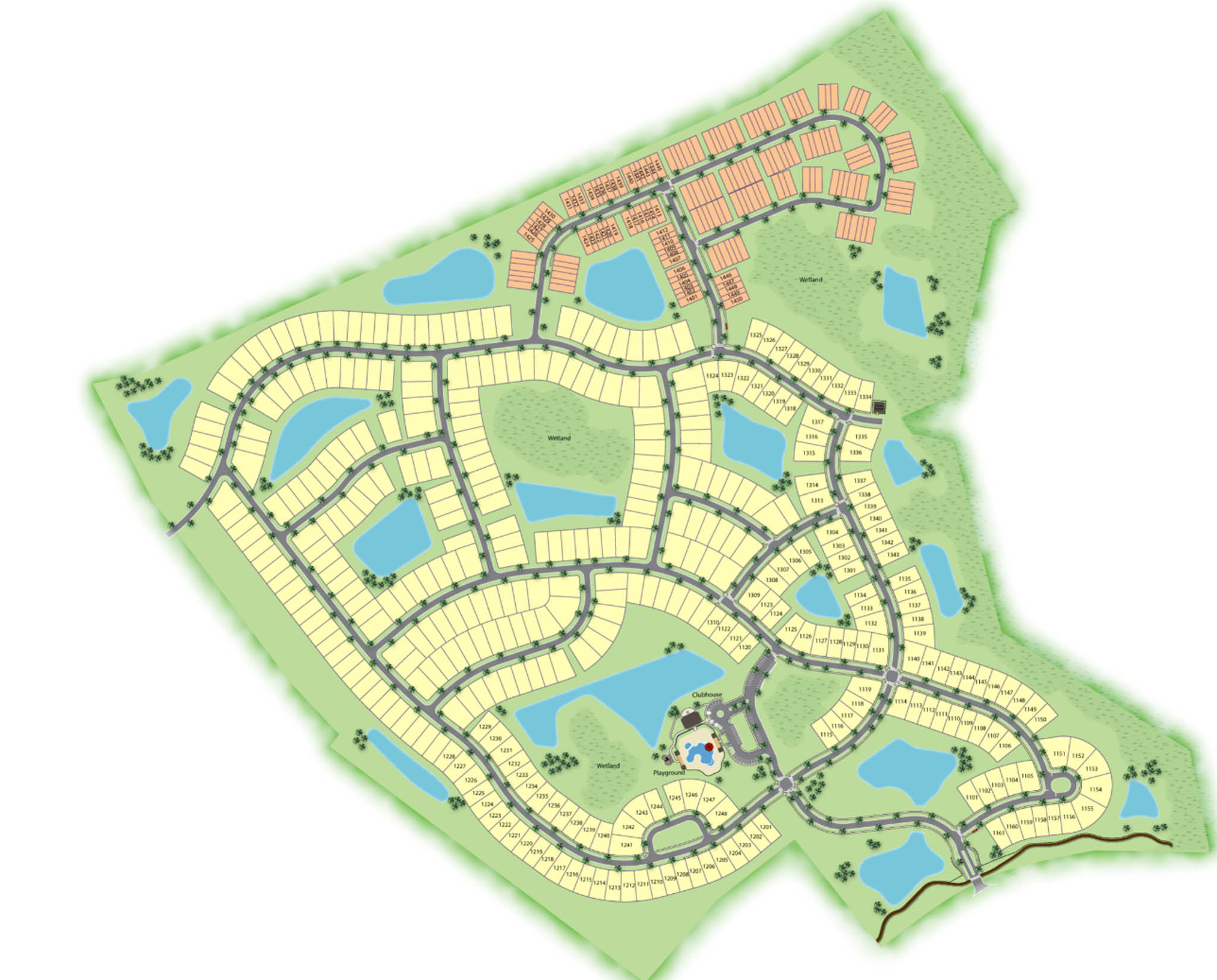 Static Lot Map