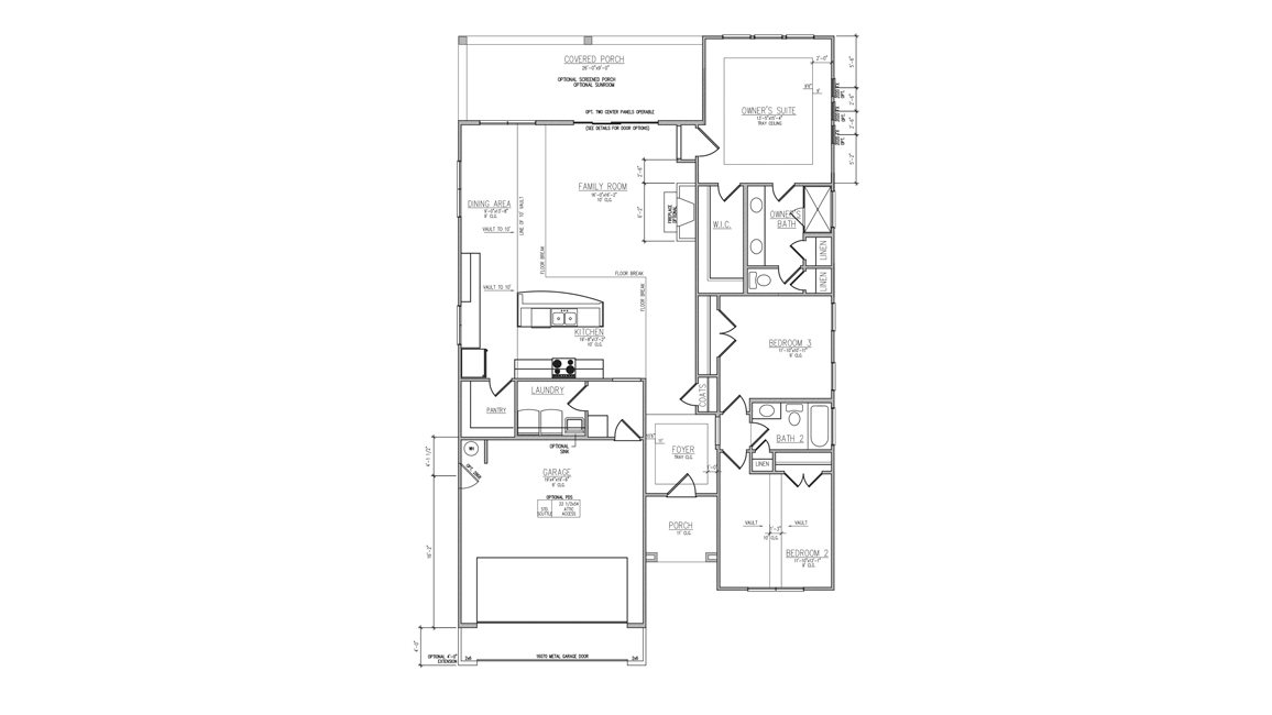 Floor Plan in Farm at Timberlake MYRTLE BEACH, SC D.R. Horton