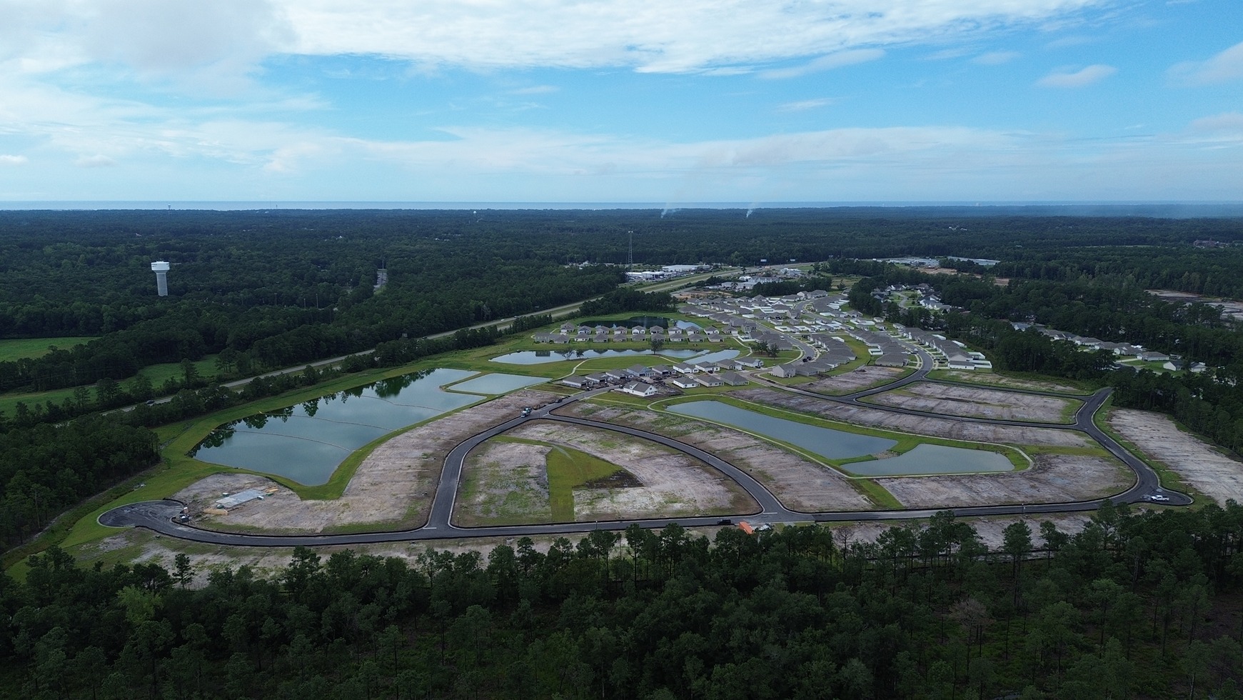 aerial of community