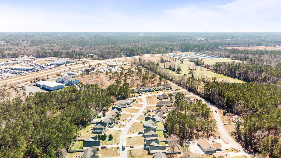 Aerial of community