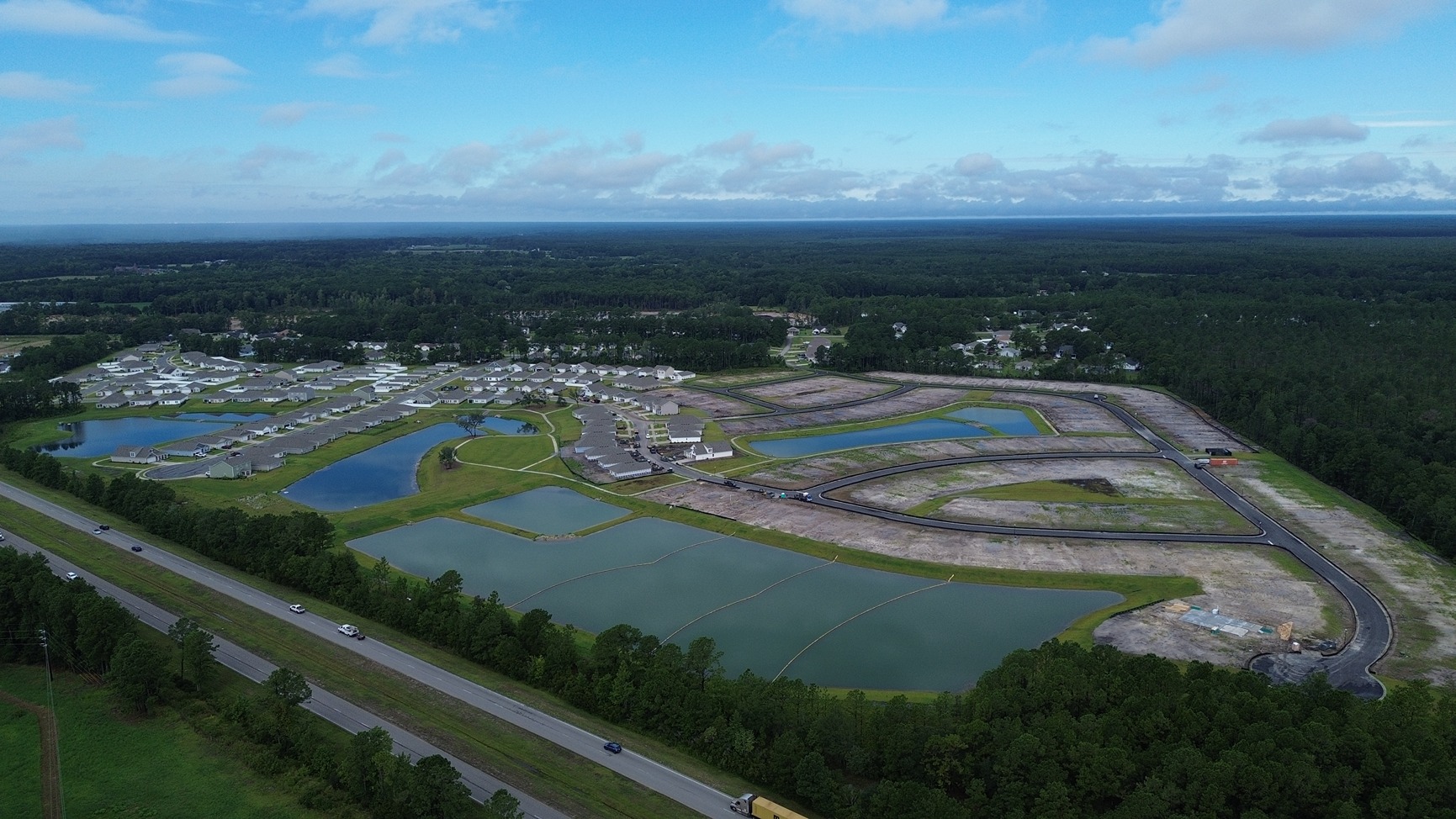 aerial of The Meadows at Wildwood Village
