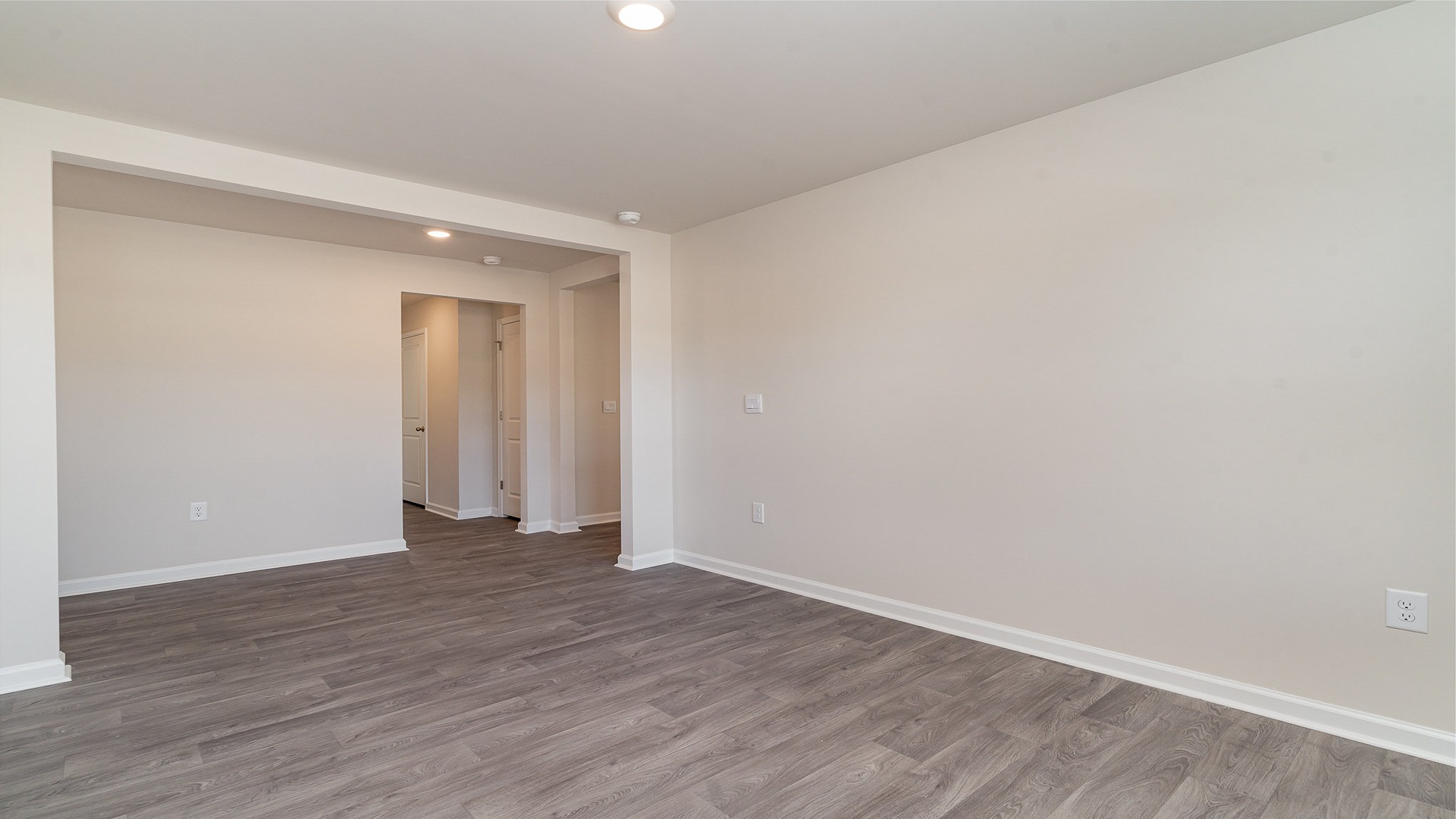 dining room with ample space