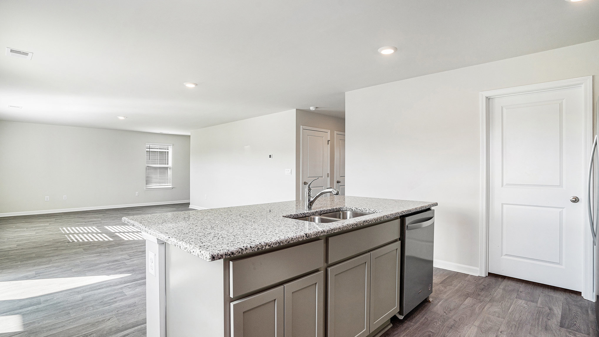 kitchen with granite counters