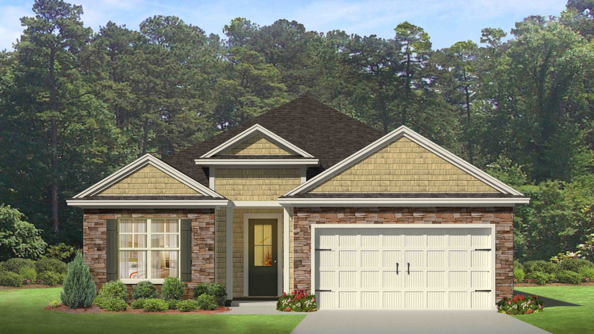 Floor Plan in Heather Glen Little River, SC D.R. Horton