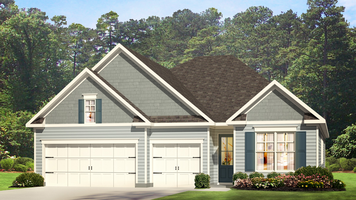 Floor Plan in Heather Glen Little River, SC D.R. Horton