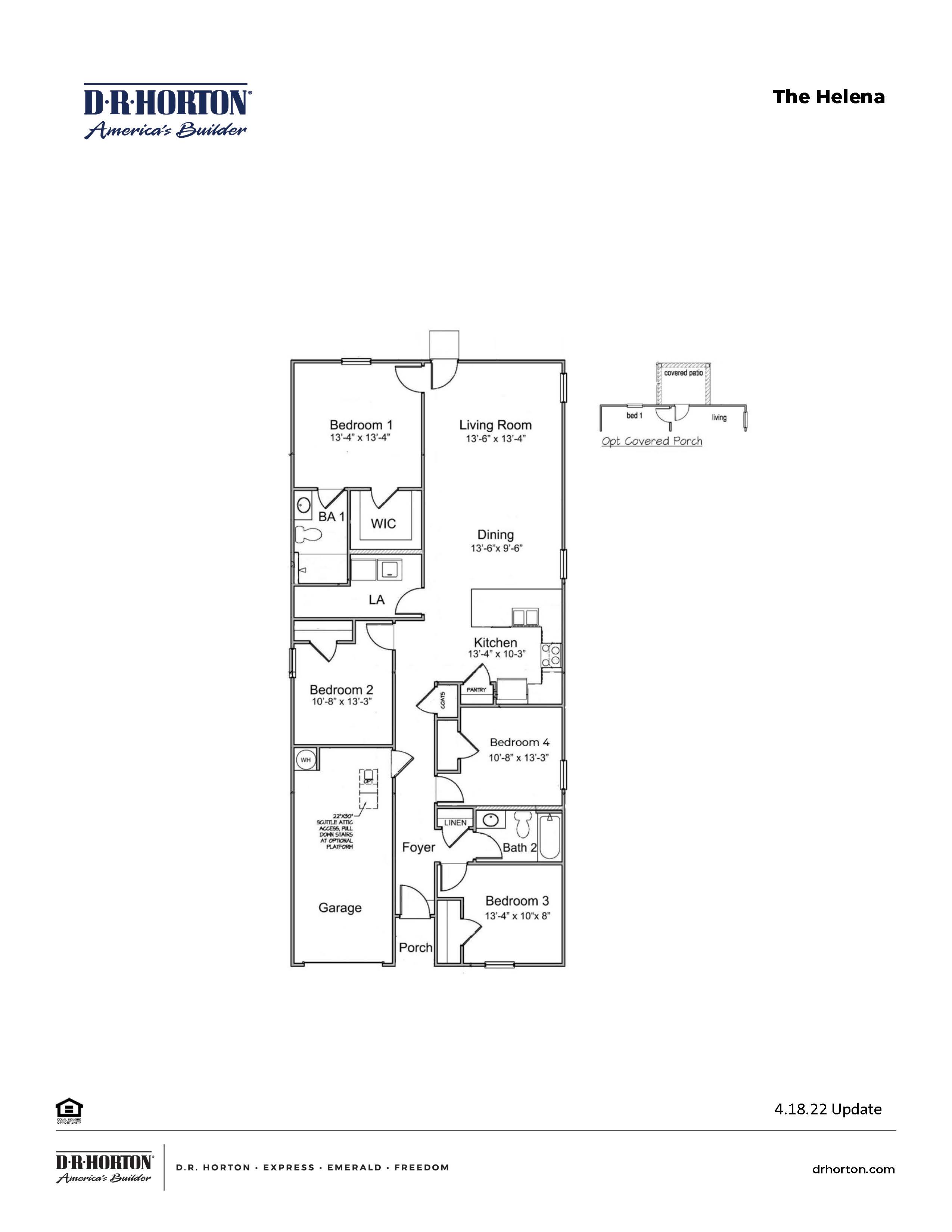 the Helena Floorplan