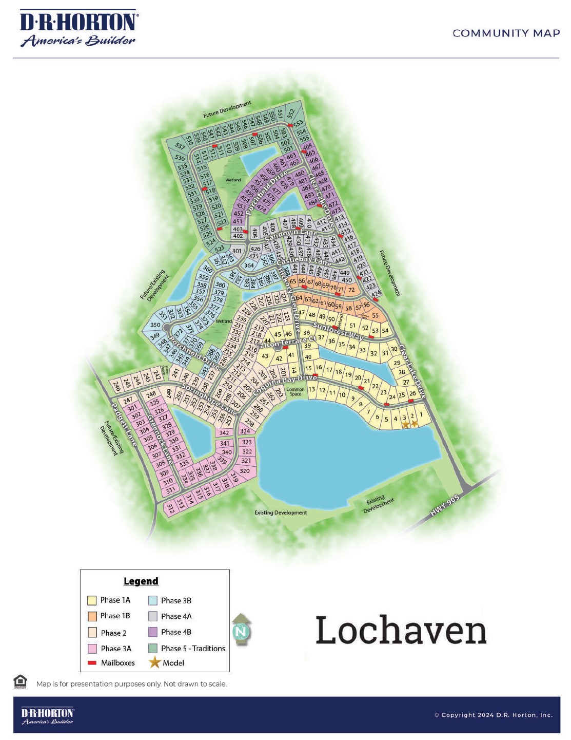 Static Lot Map