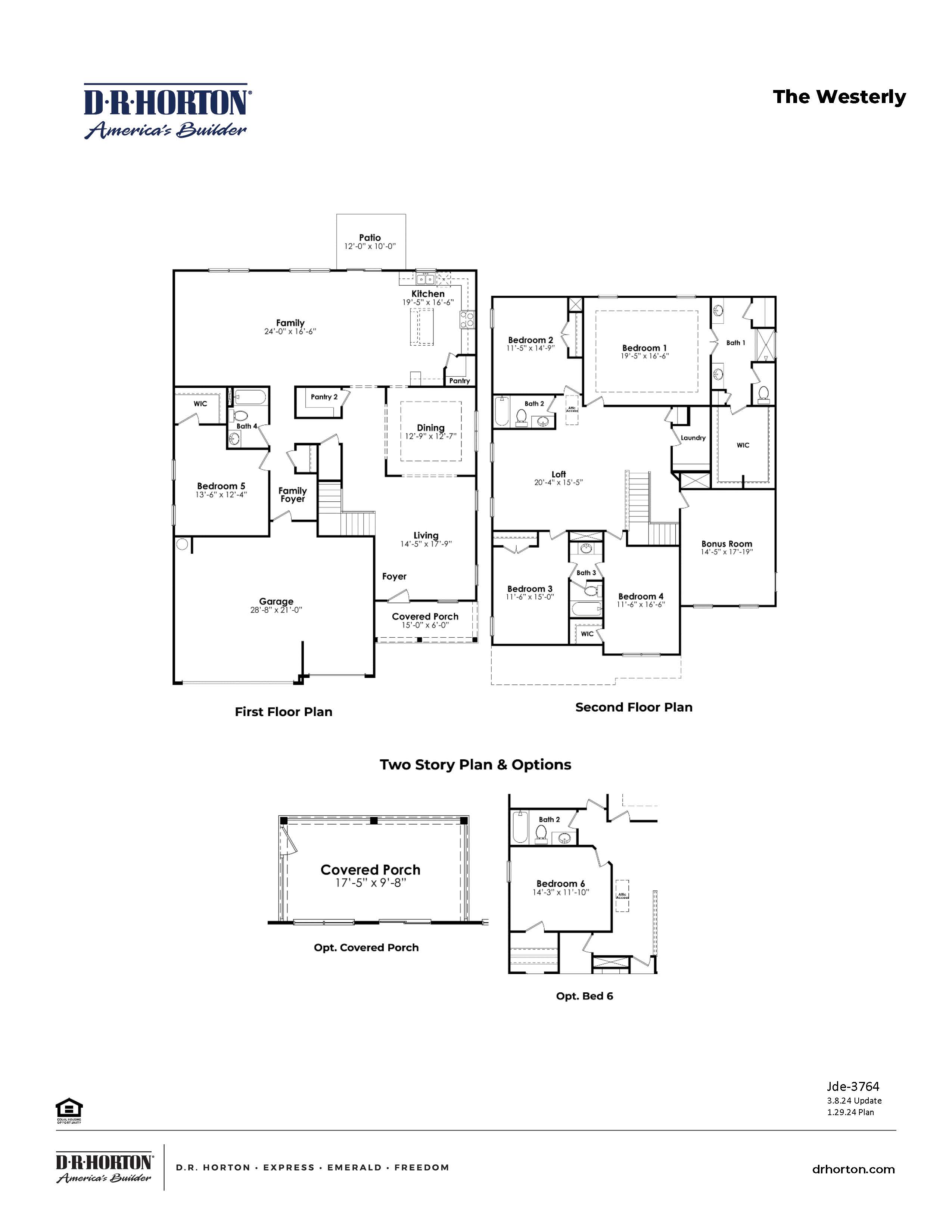 Westerly Plan Image