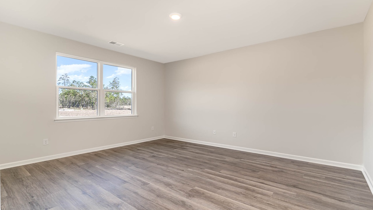 living room with ample lighting