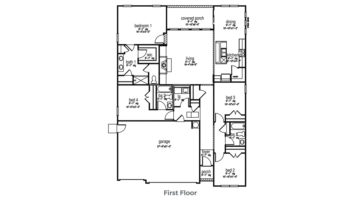 Madison Floorplan