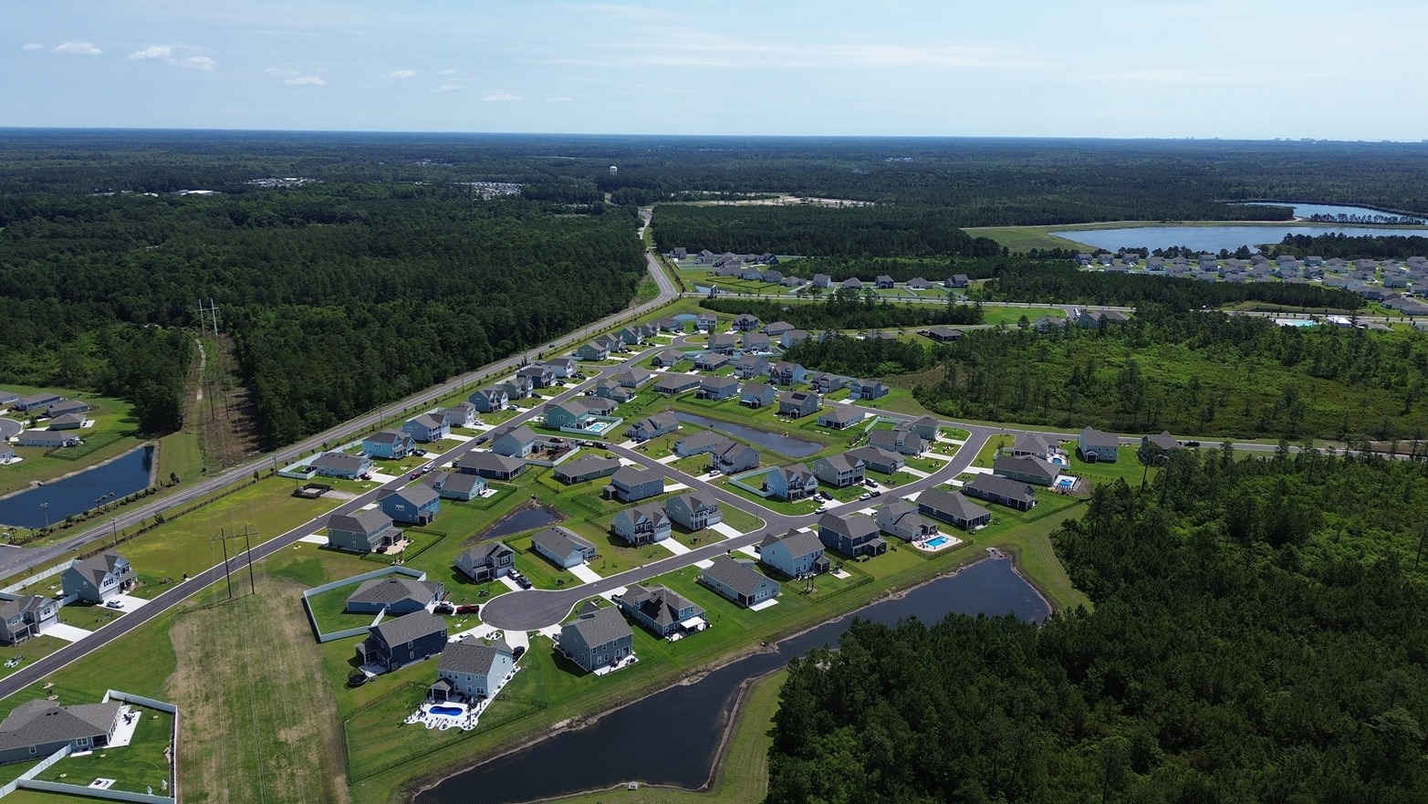 Aerial of Community