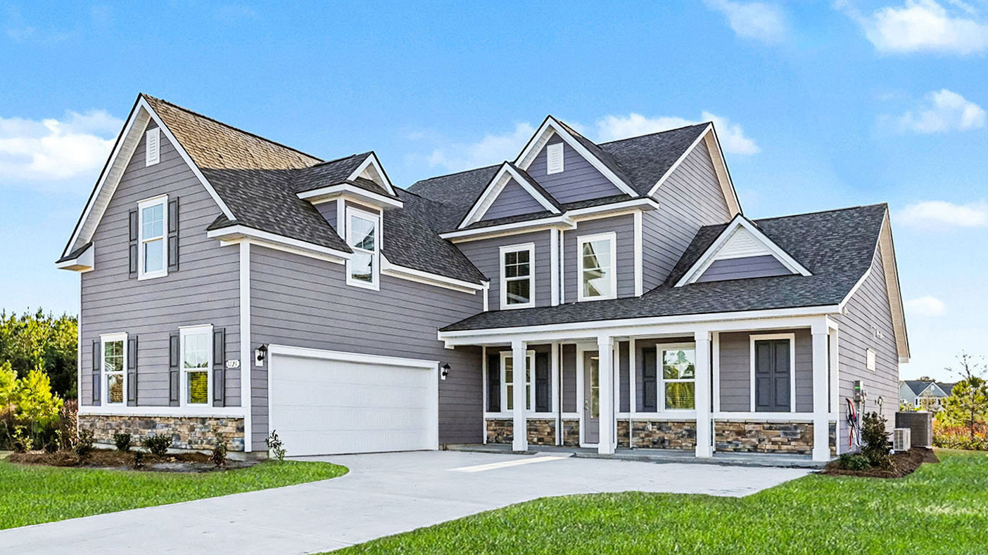 Alder two-story home with three-car garage