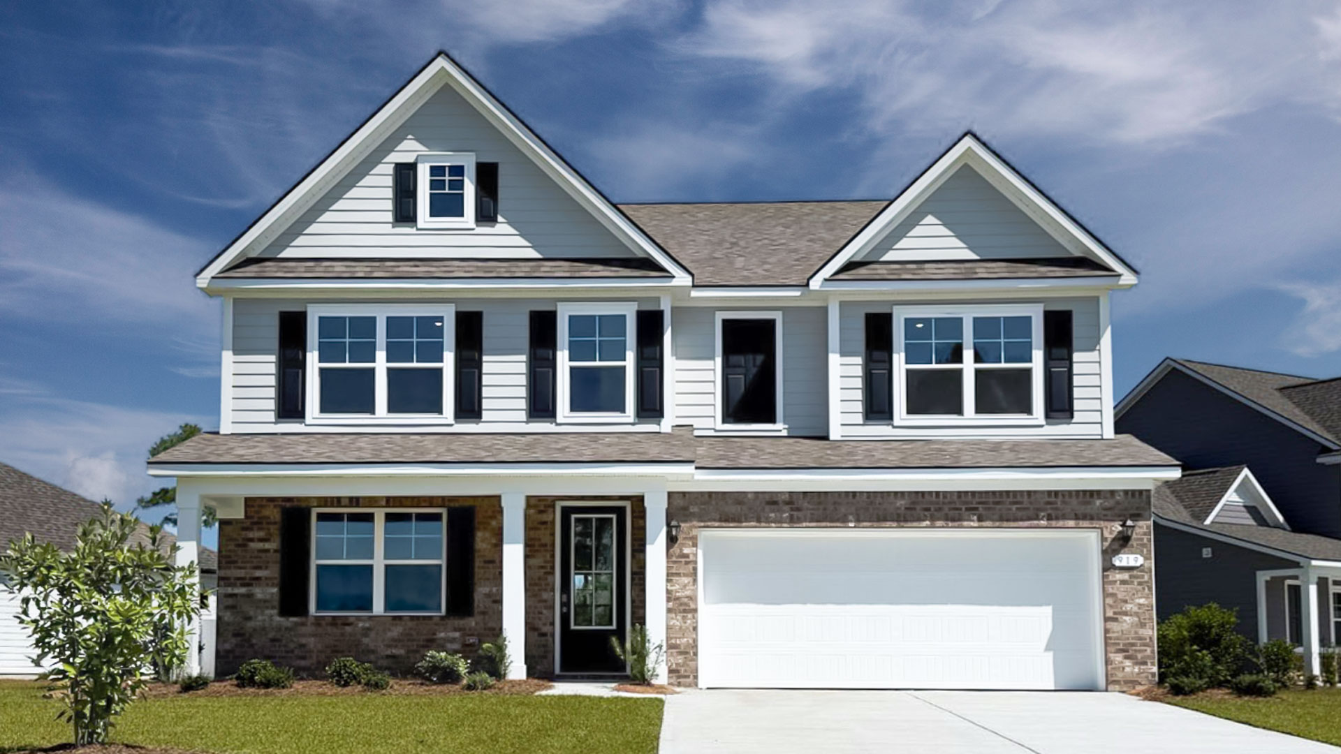 two story home