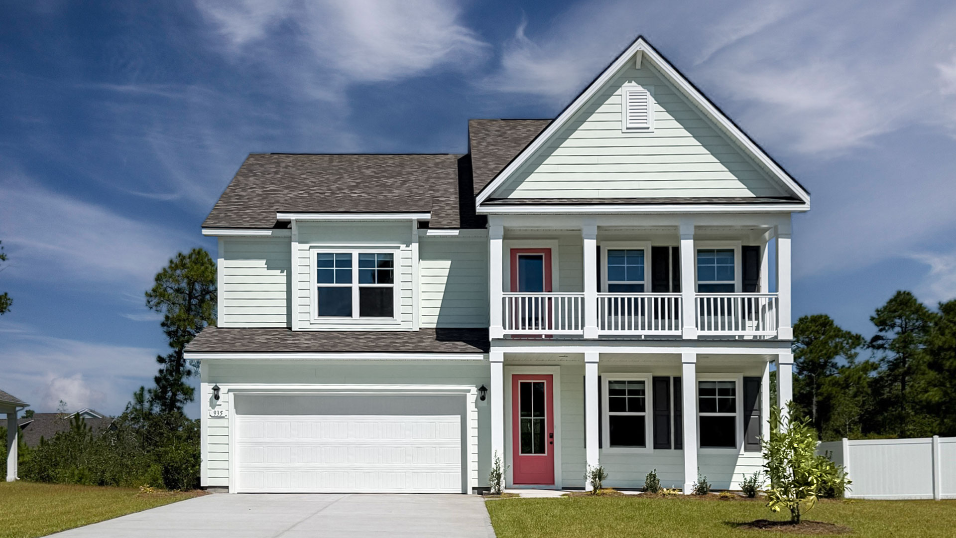 two story home