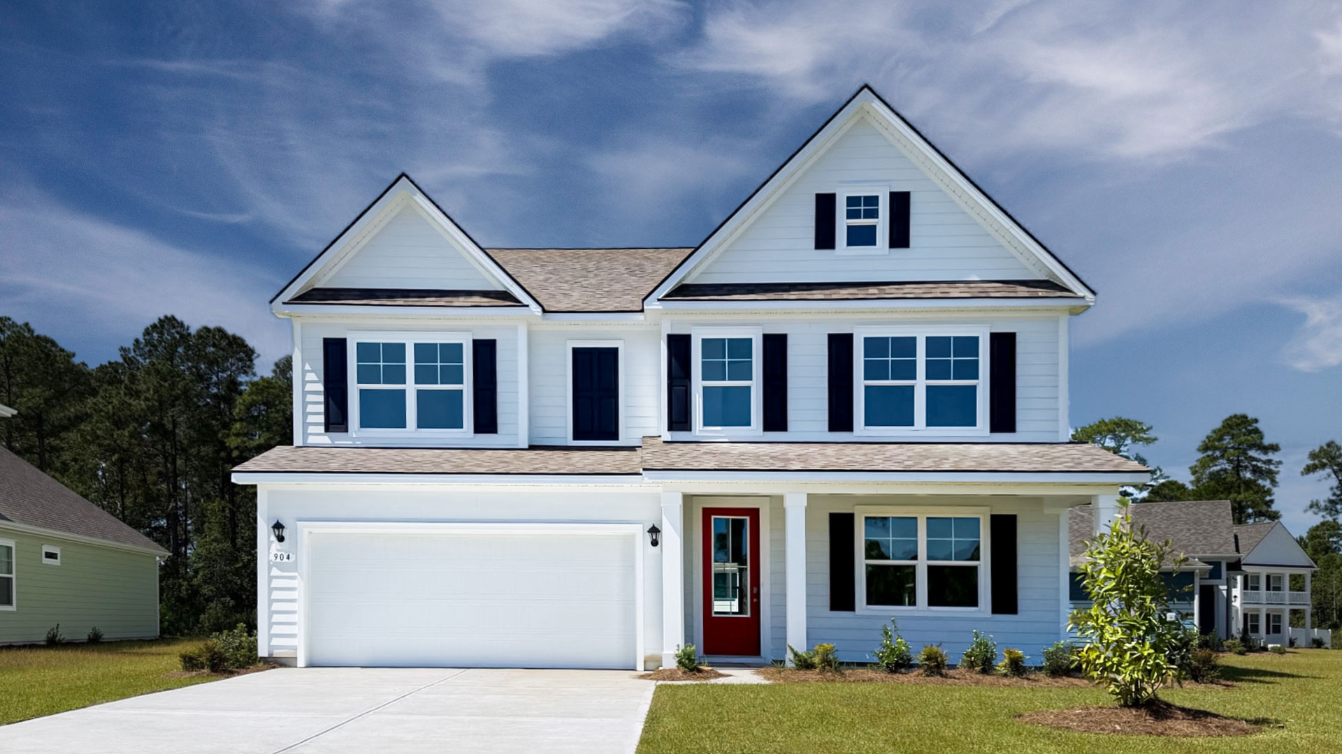 two story home