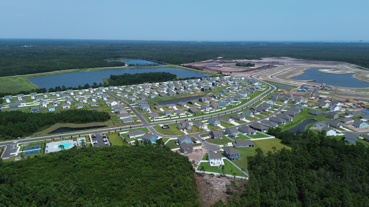 Aerial of Community