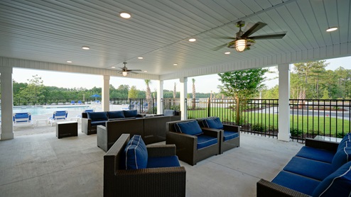 Hidden Brooke amenity design for Auberon Woods