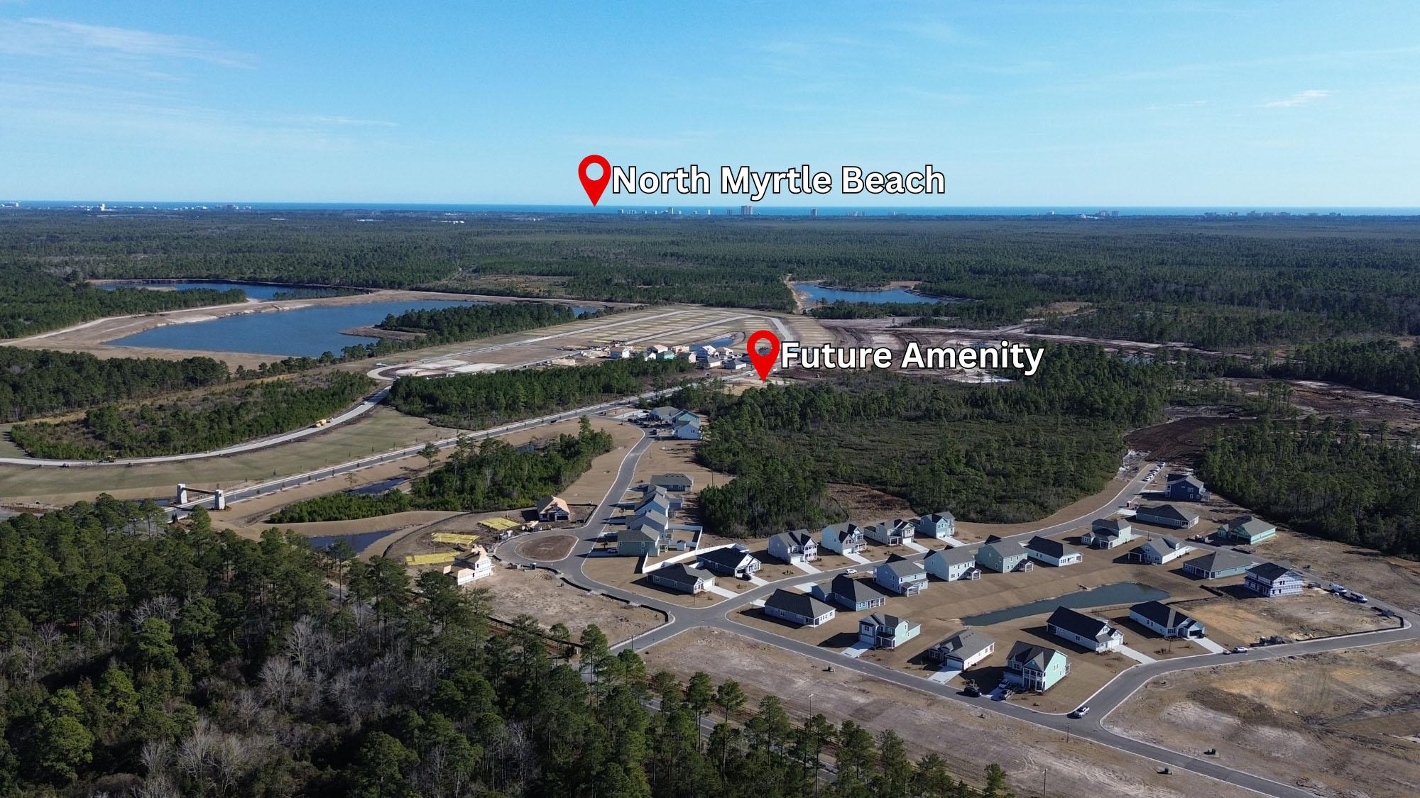 aerial pin point map