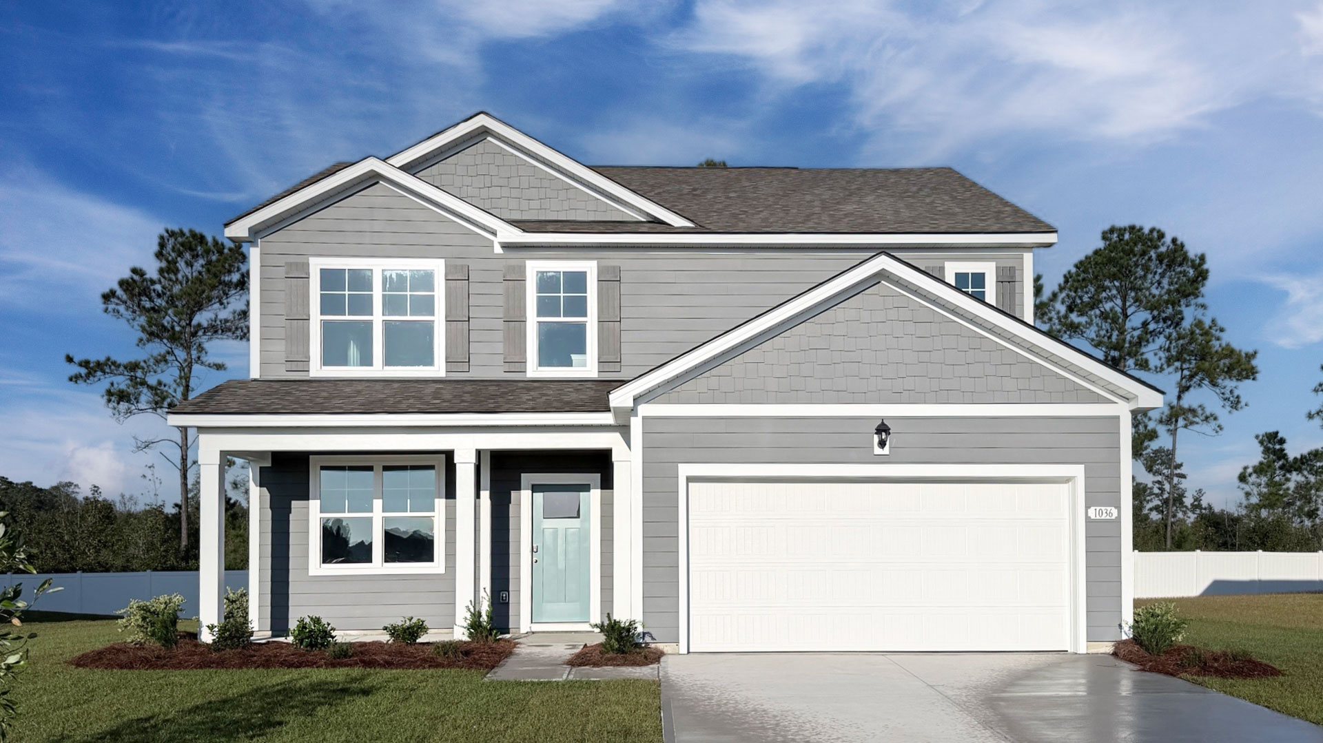 two story home