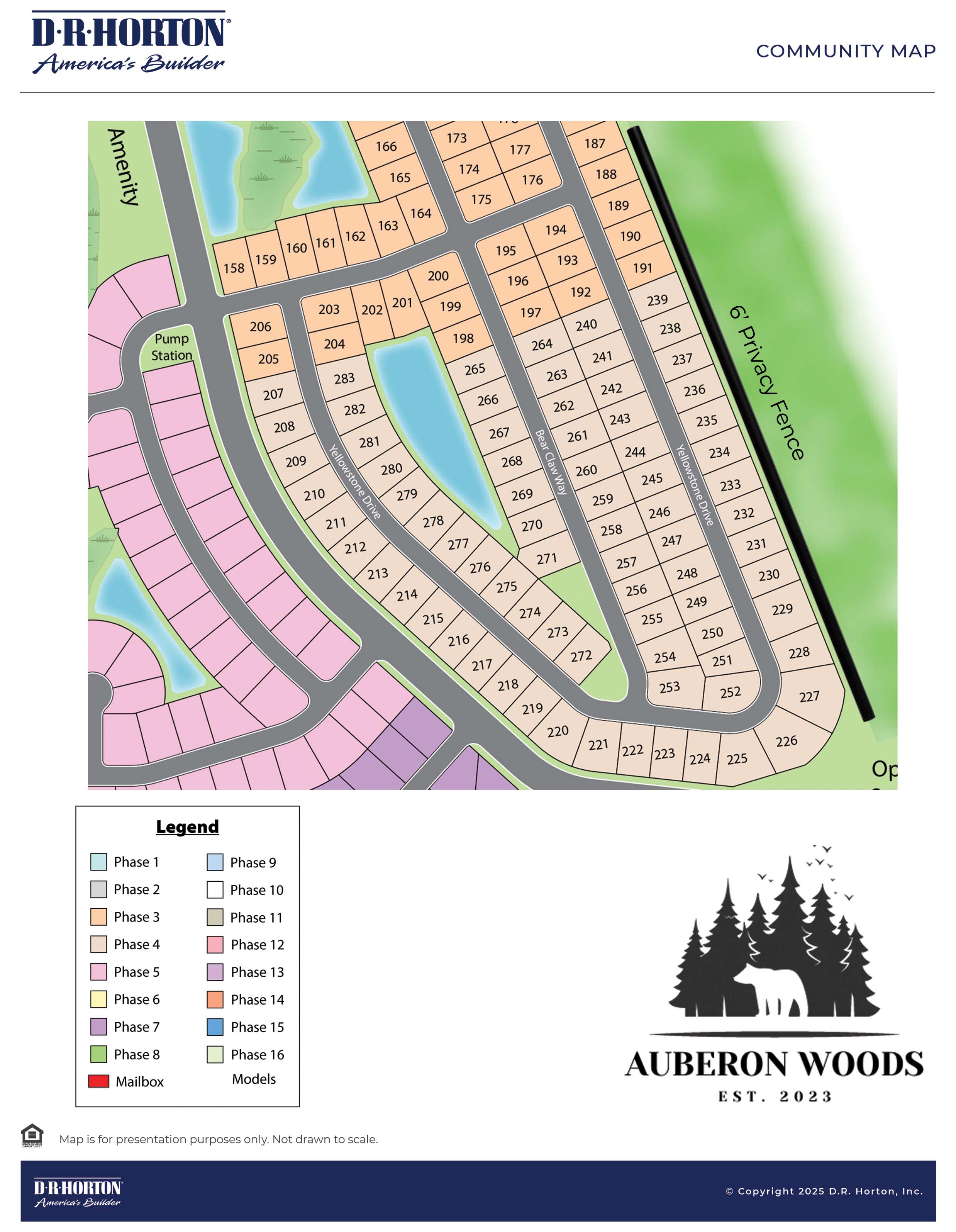Static Lot Map