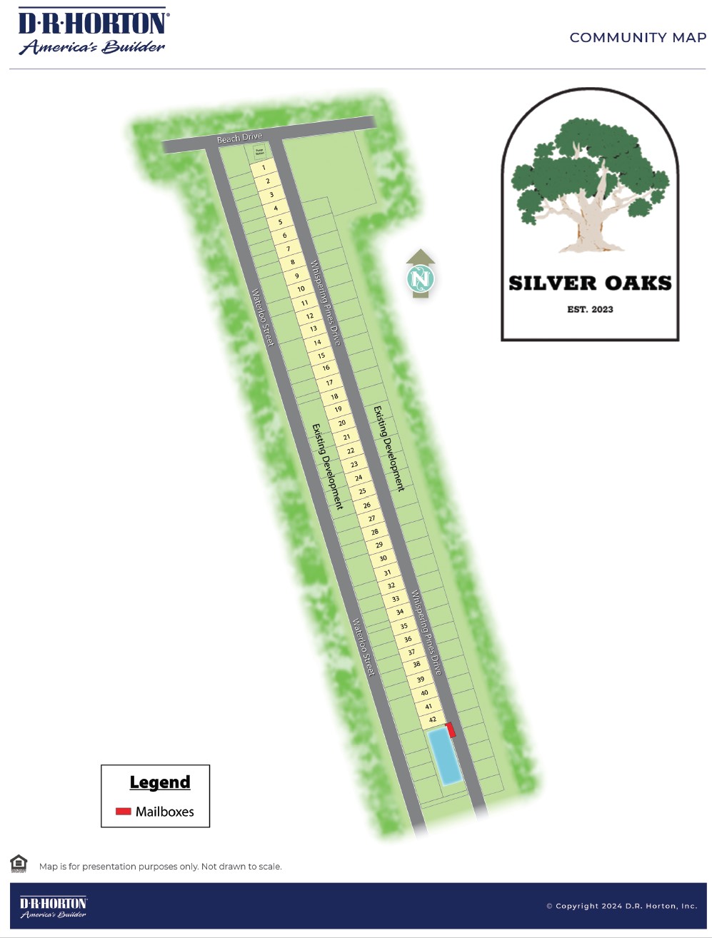 Static Lot Map