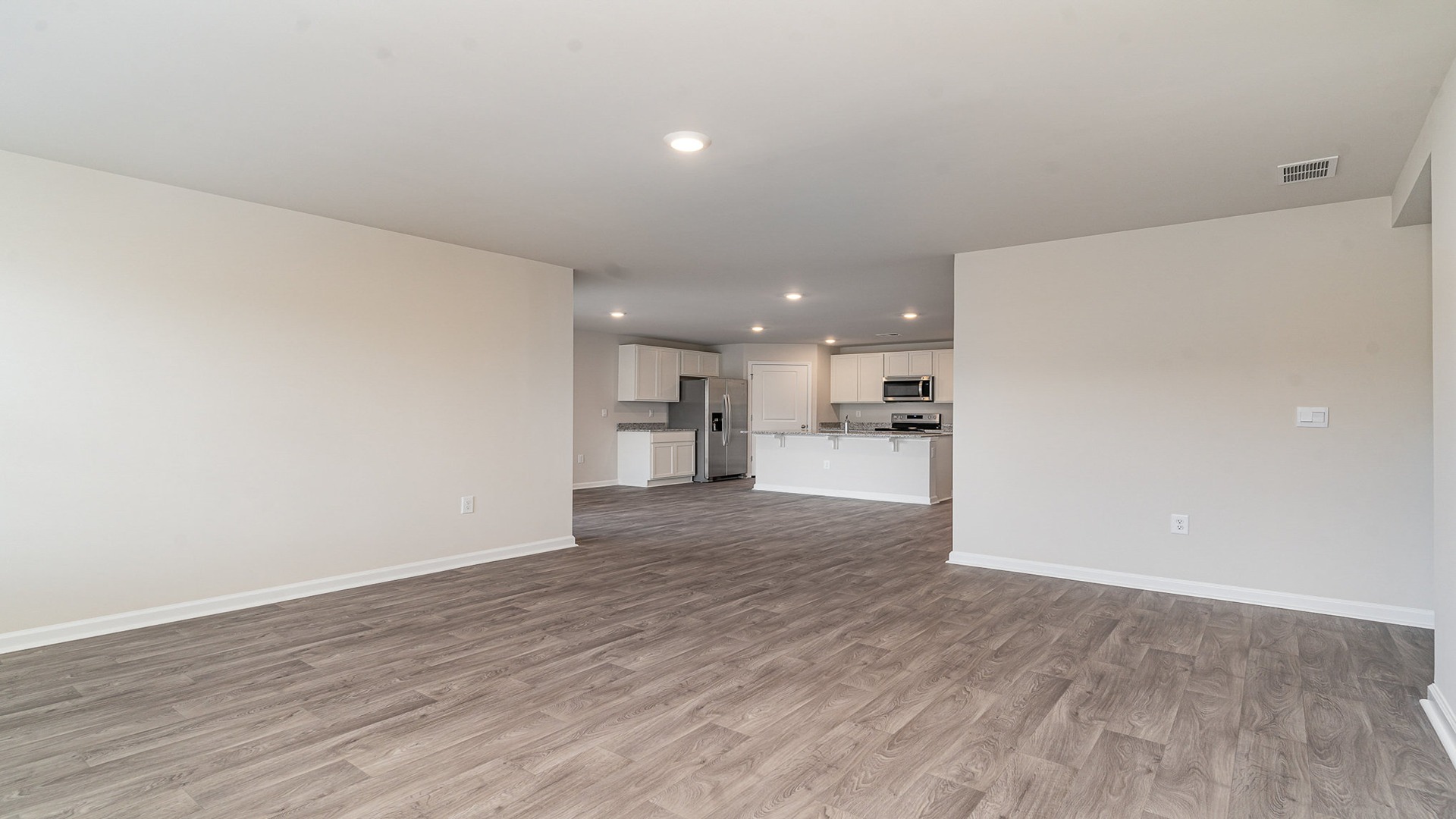 unfurnished living space