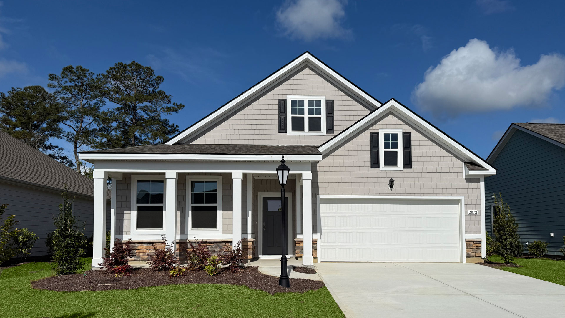 single story home