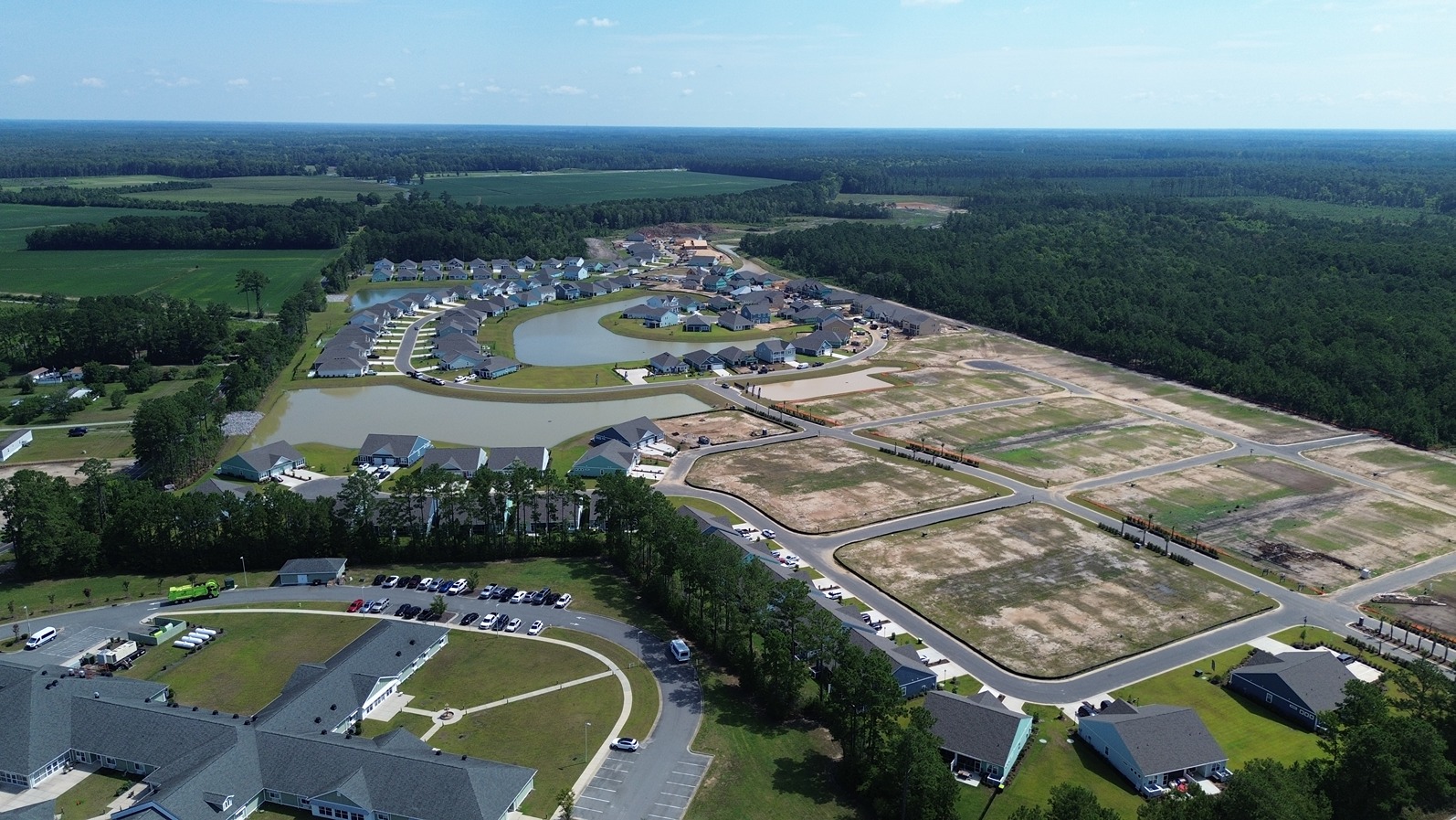 Aerial of community