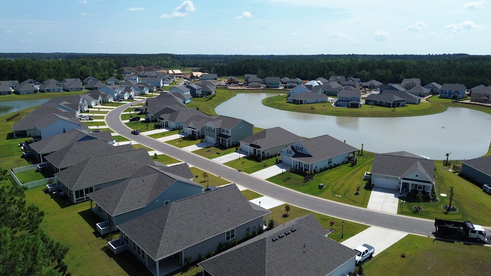 Aerial of community