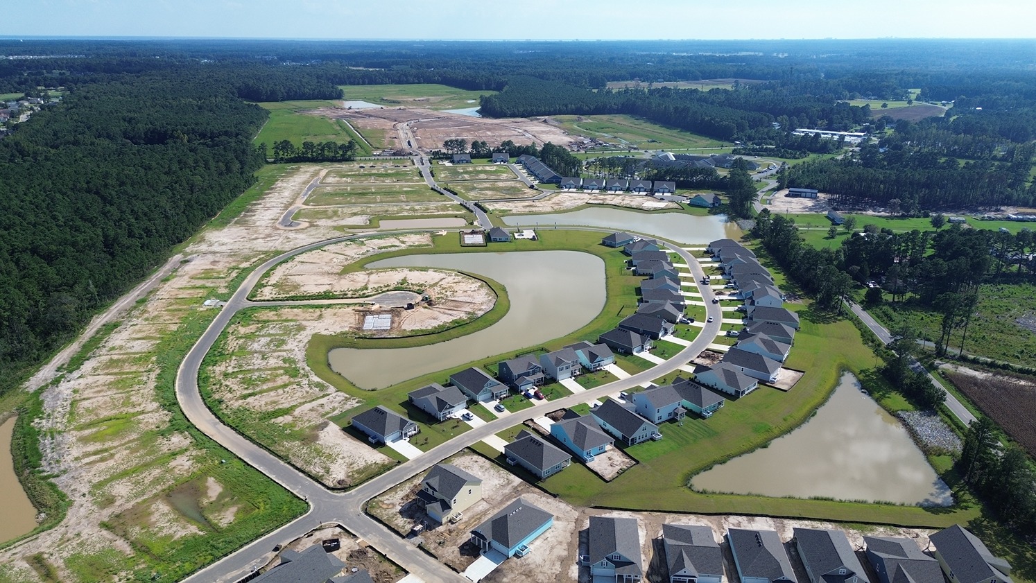 aerial of community