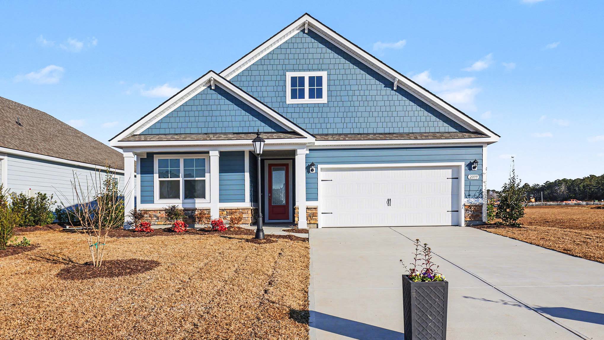 single story home