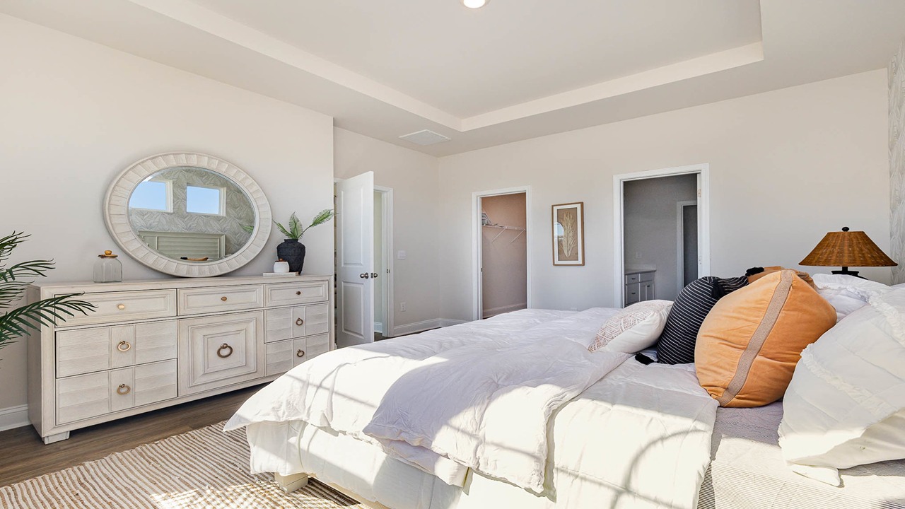 Eaton Primary bedroom with dresser