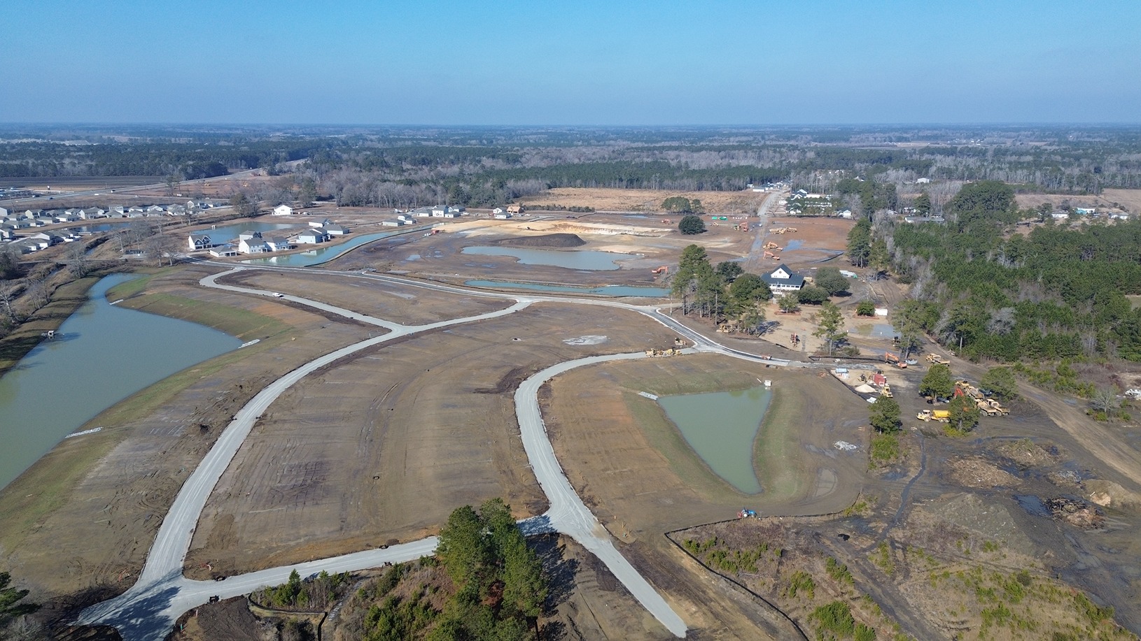 aerial of community