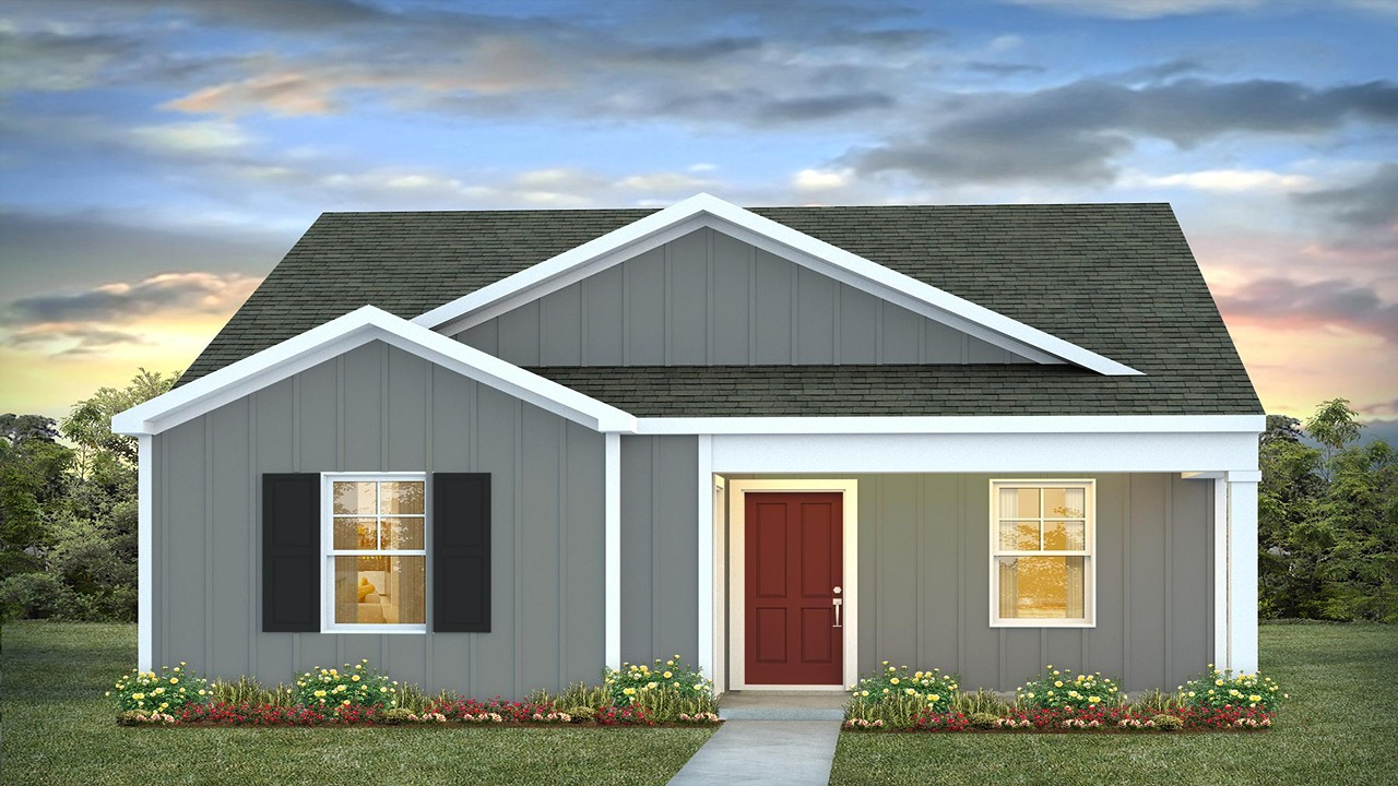 single story home
