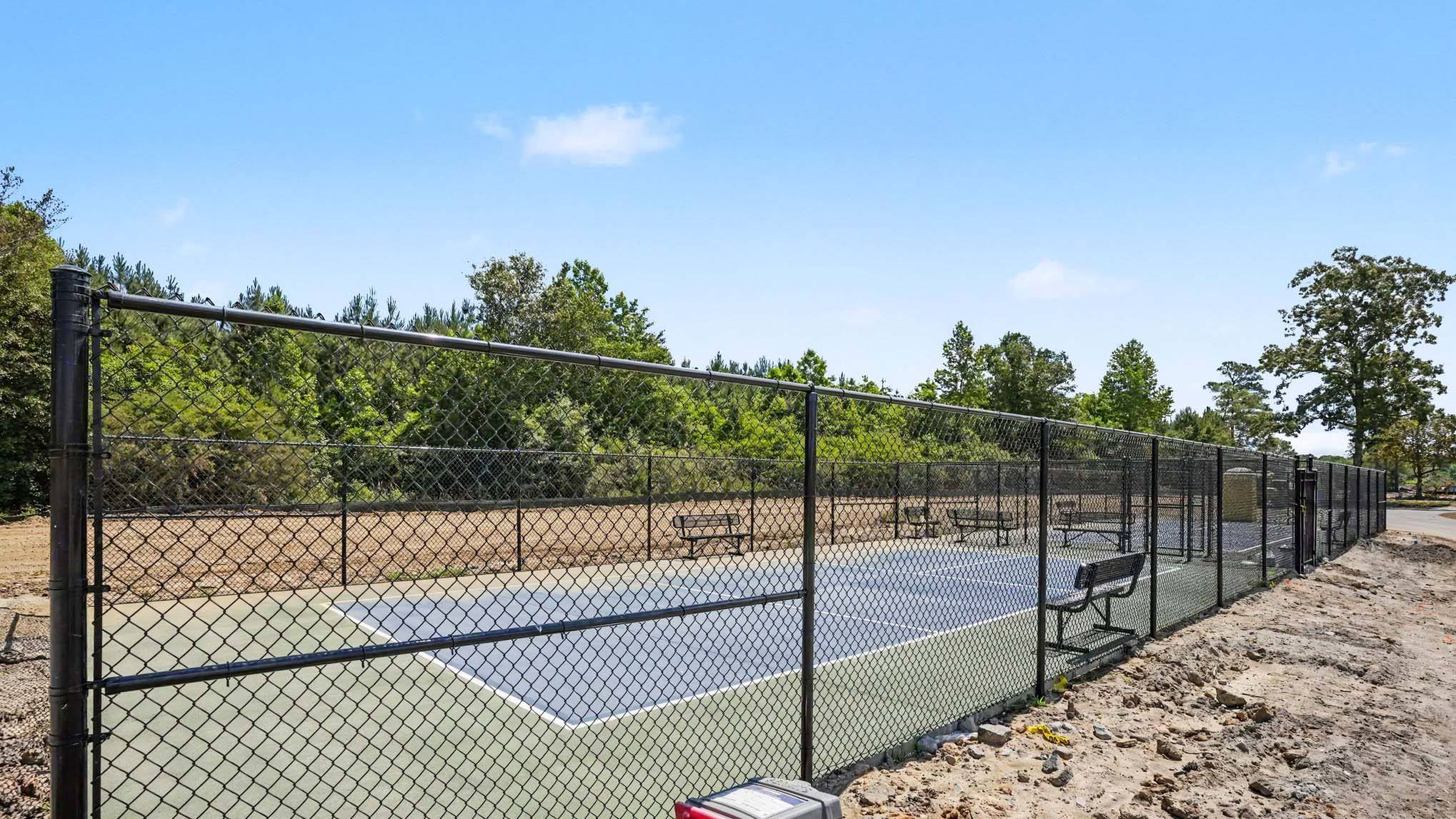 Pickleball court