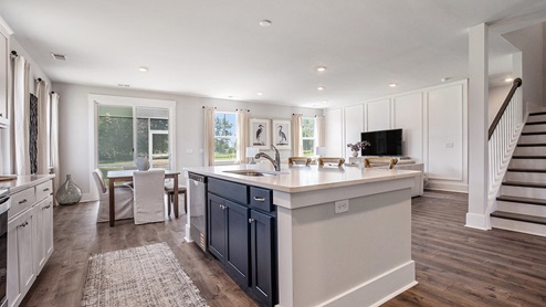 Harbor Oak kitchen overview