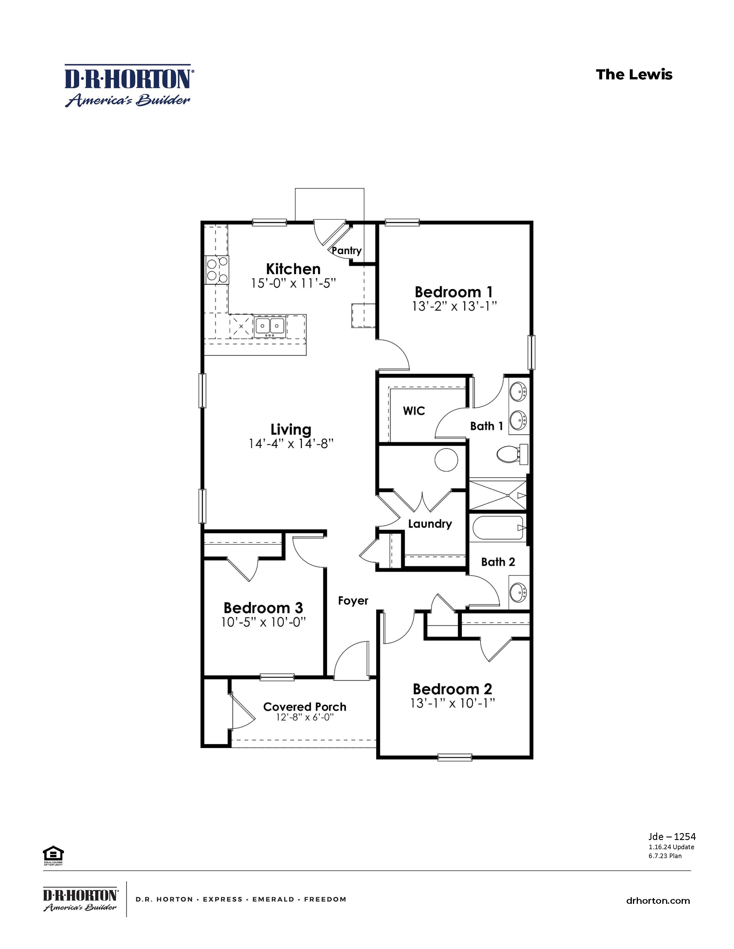 The Lewis Floorplan