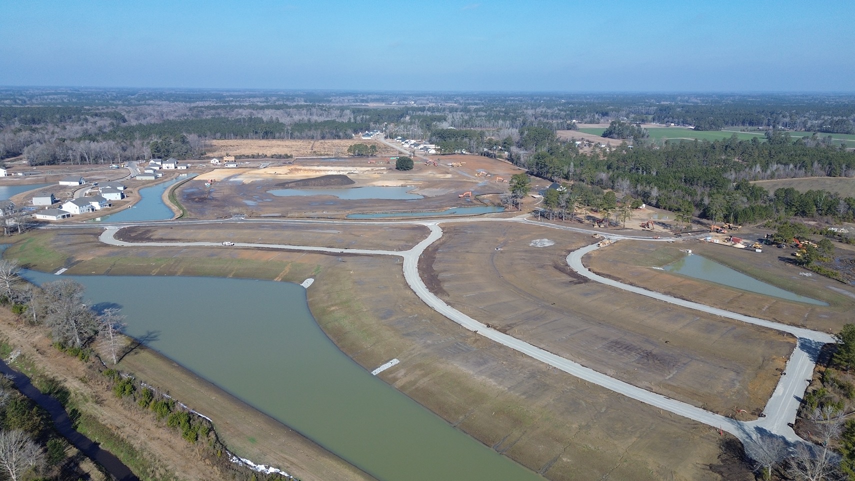 aerial of community