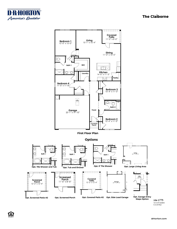 Claiborne Floorplan