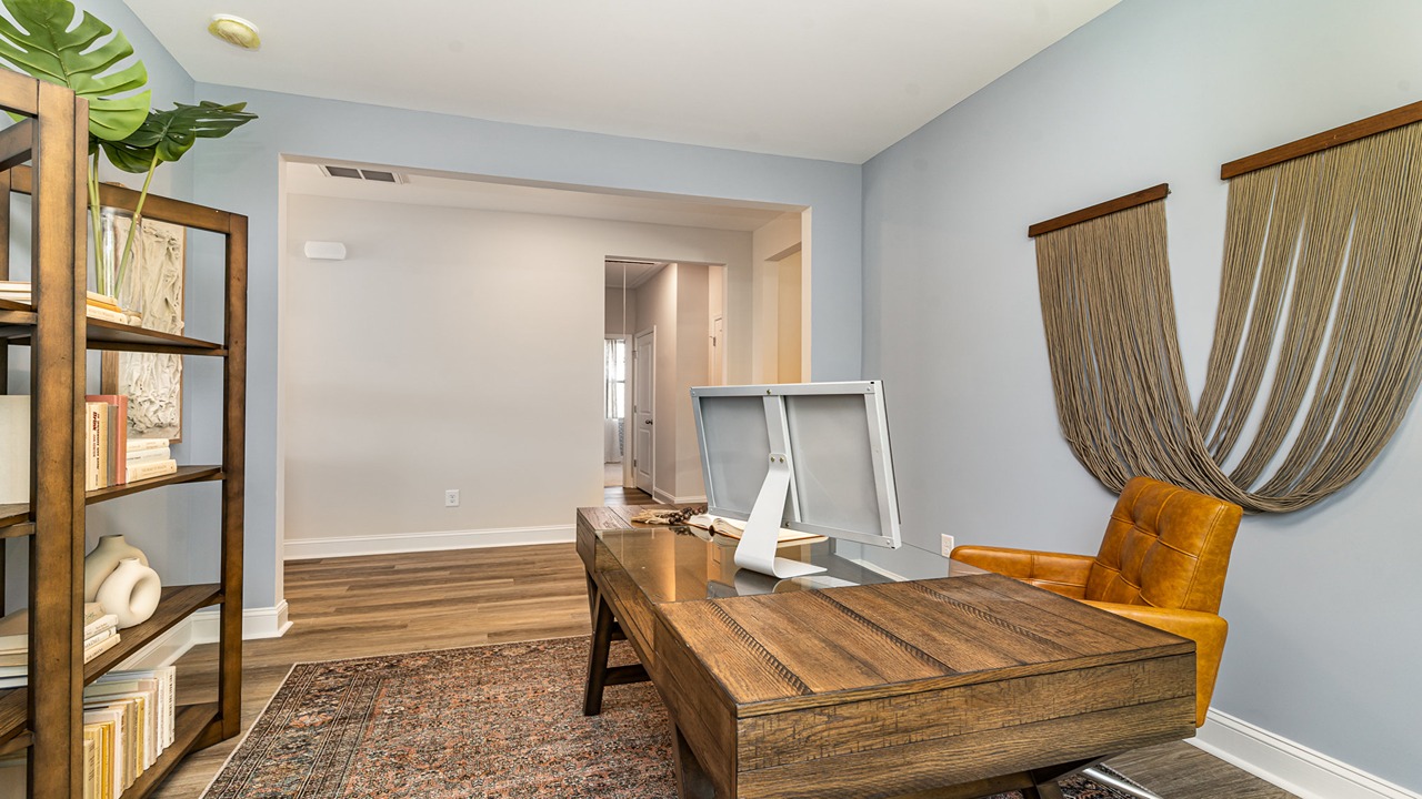 secondary bedroom with double window