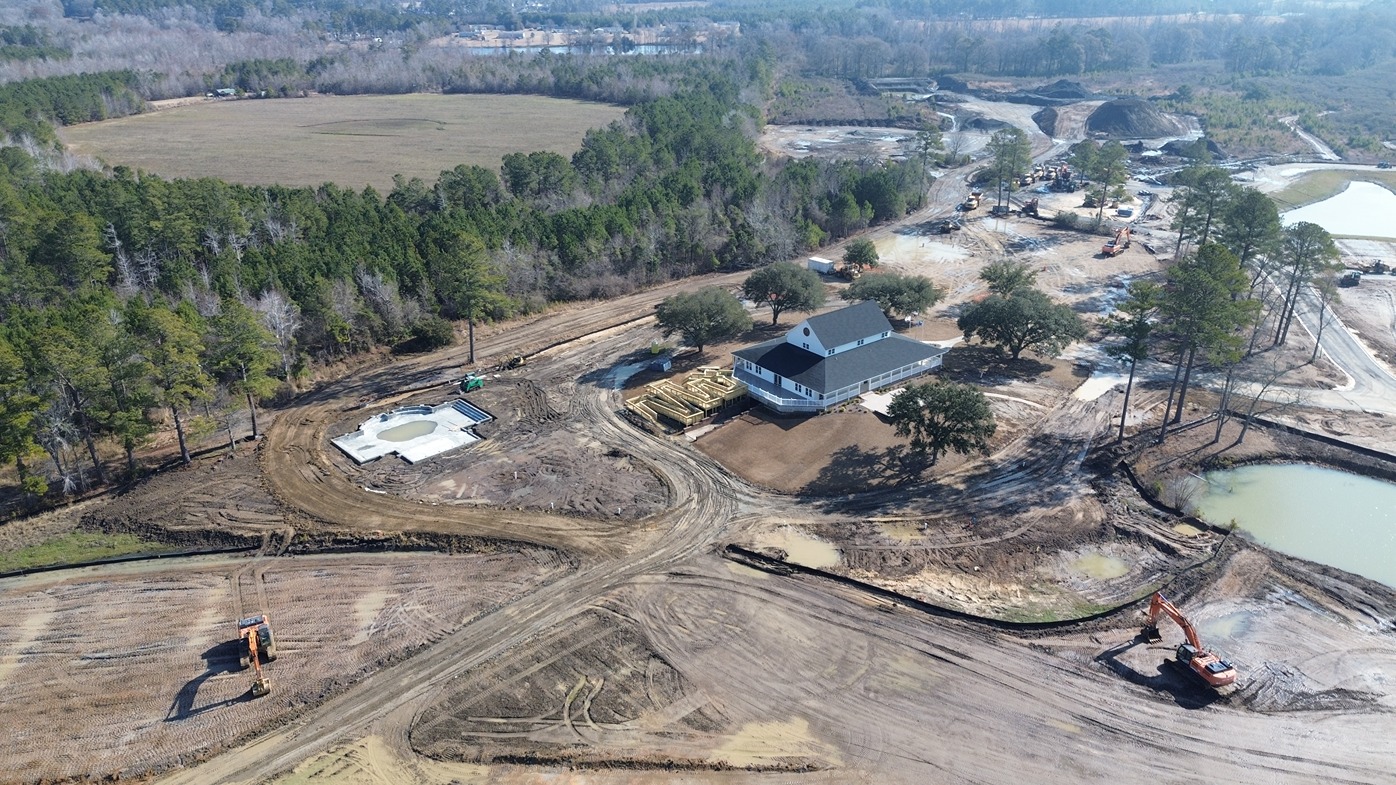 aerial of community
