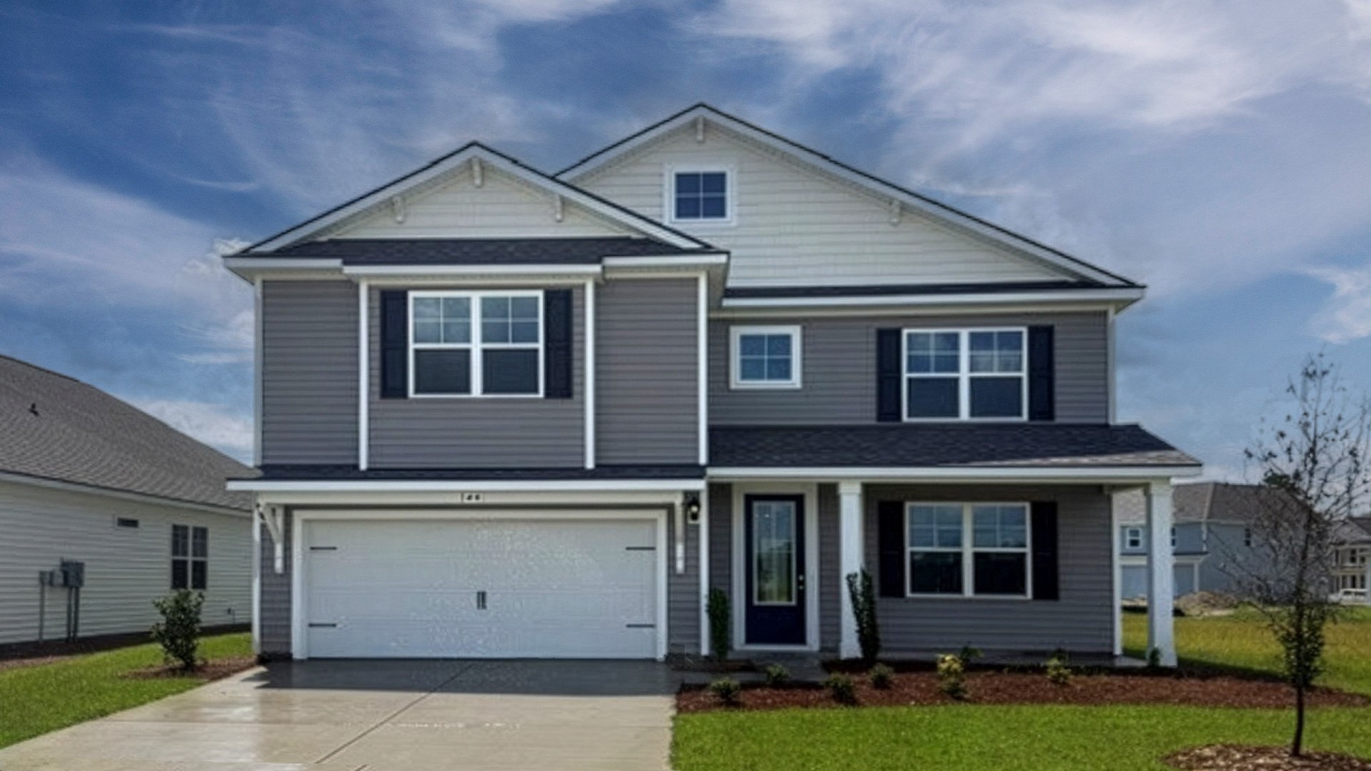 two story home