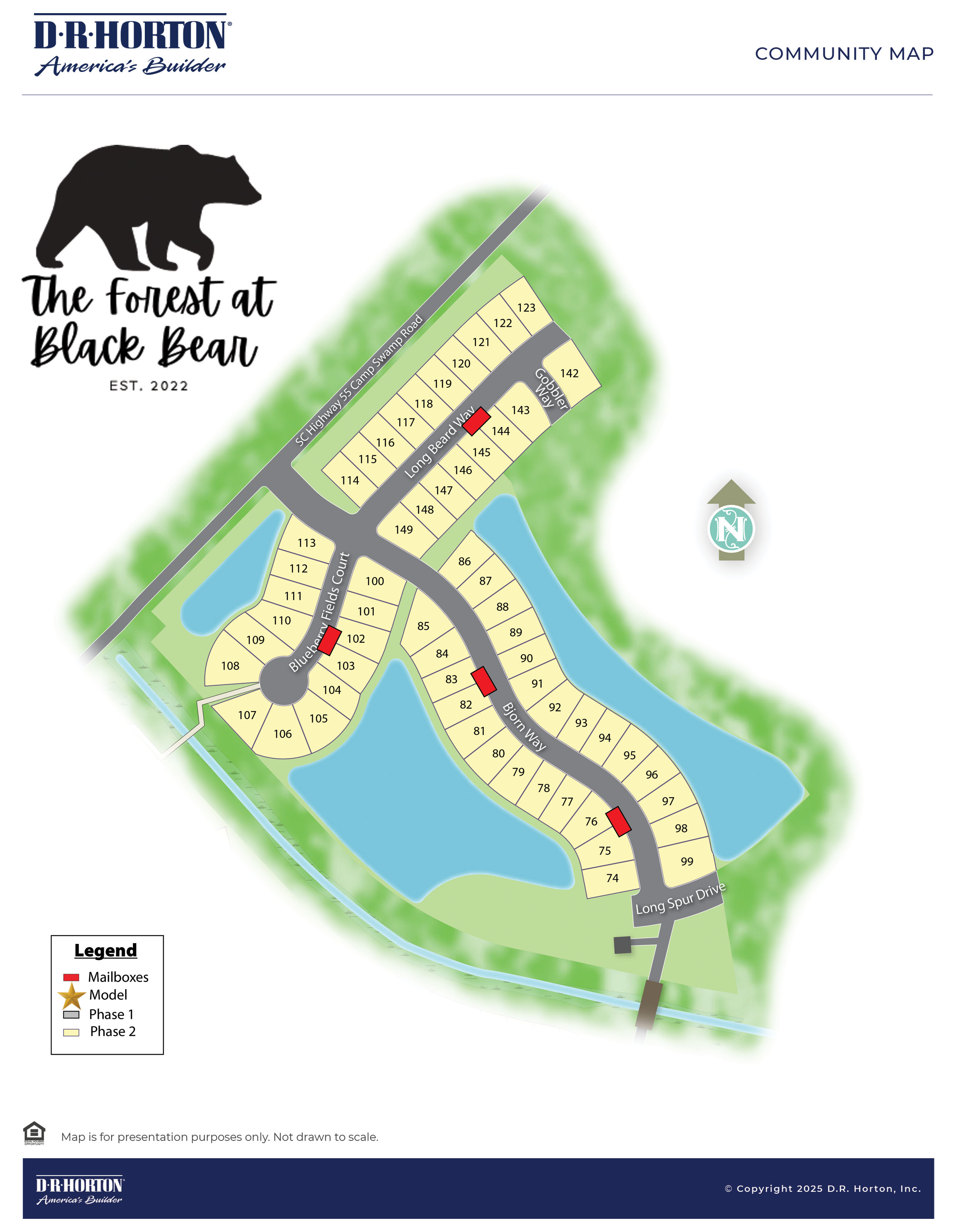Static Lot Map
