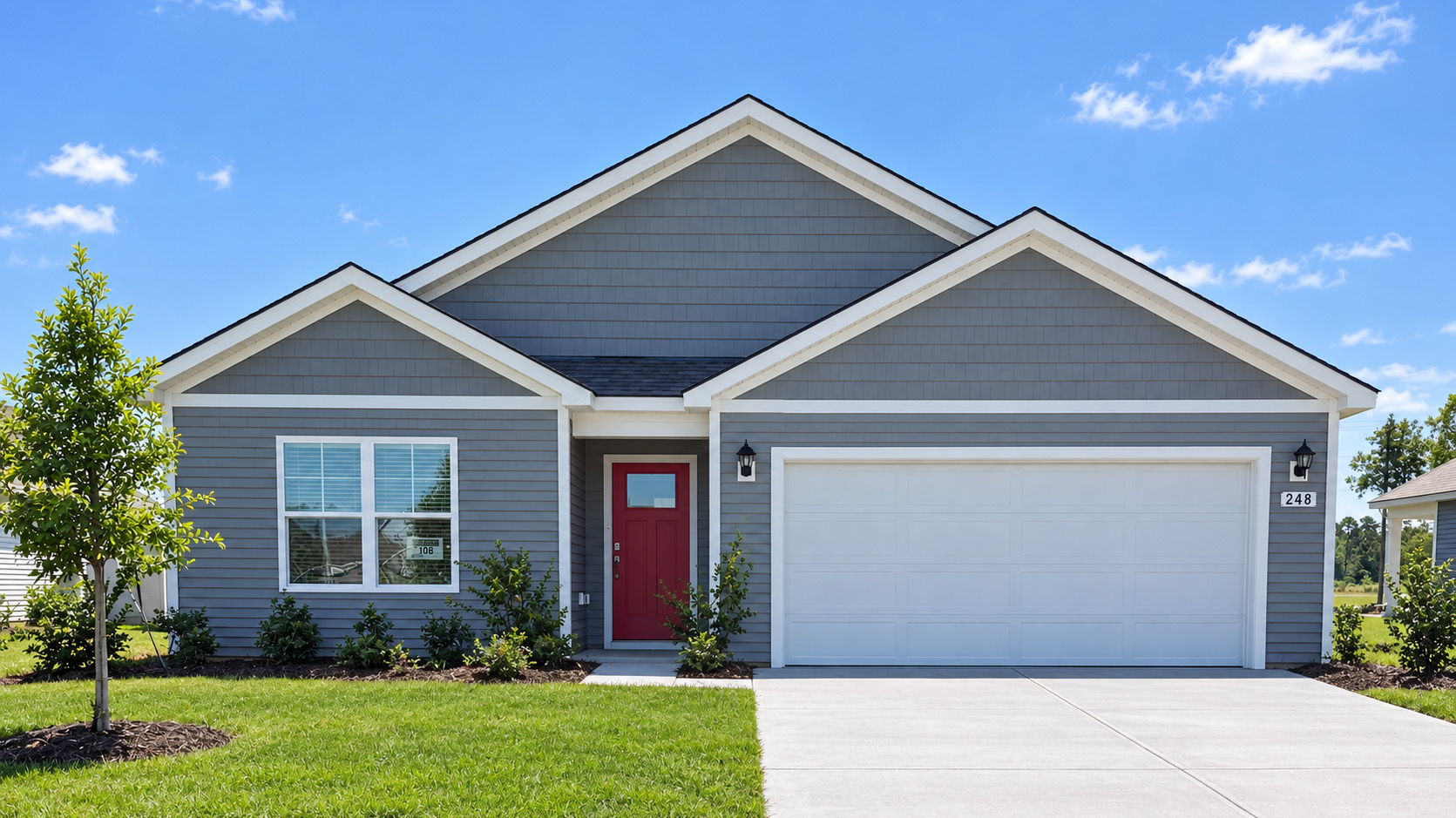 single story home