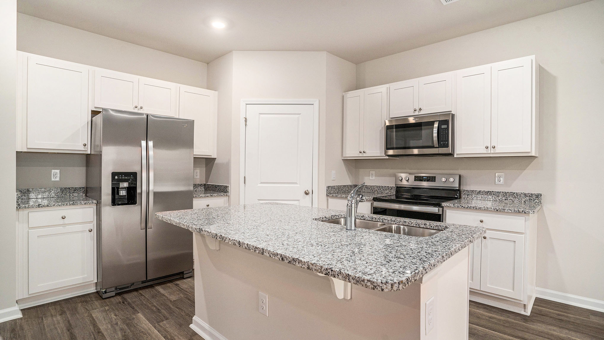 kitchen with granite counters