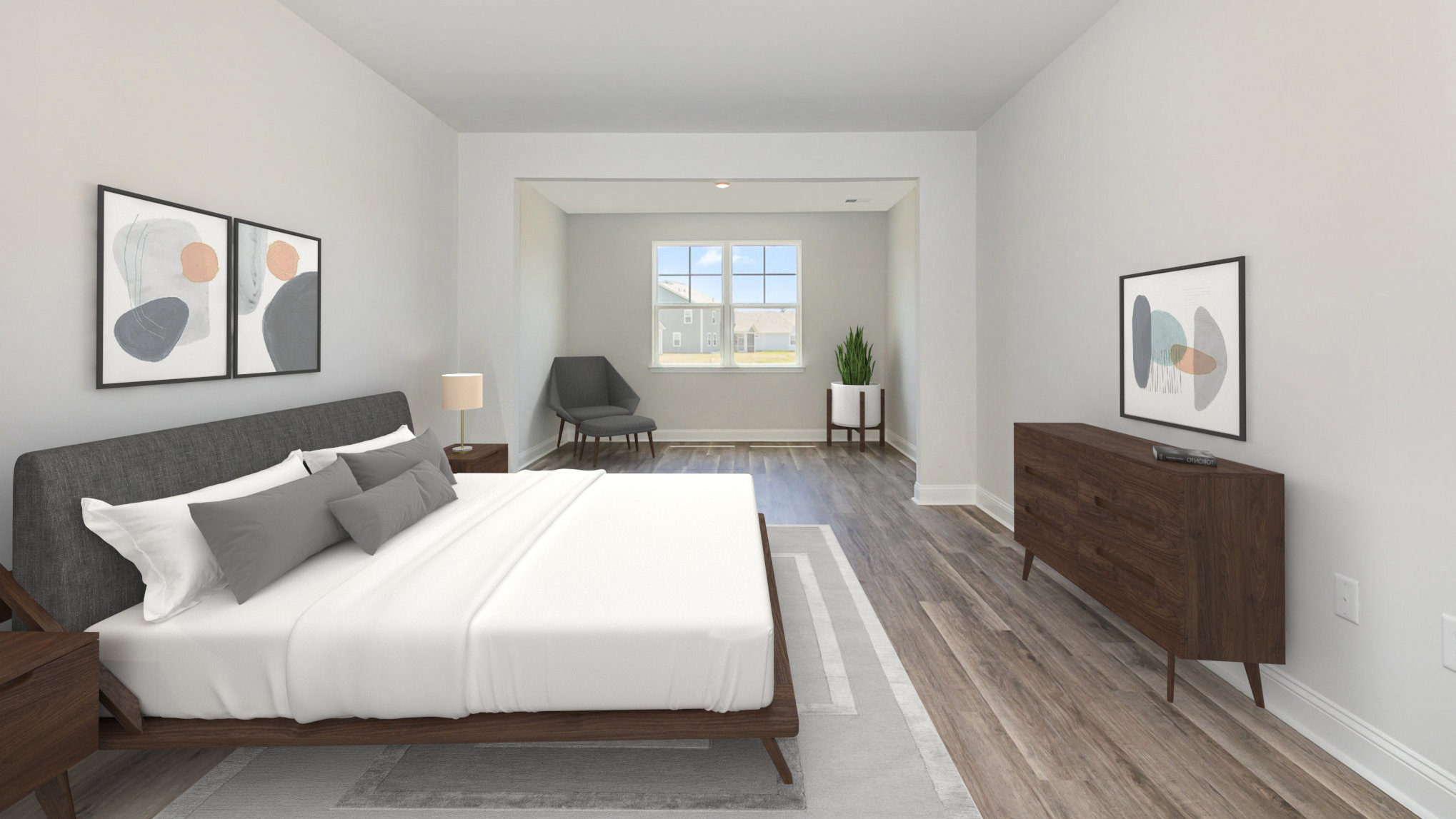 Belfort staged interior