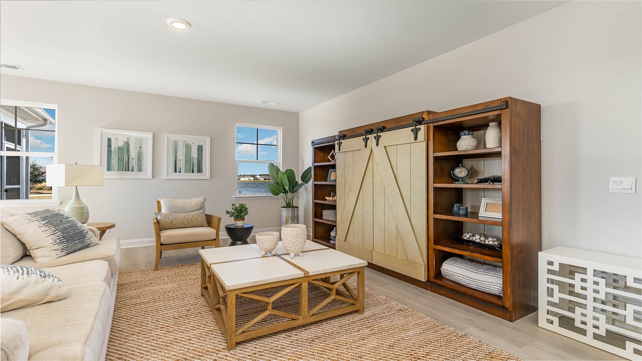 living room with ample space