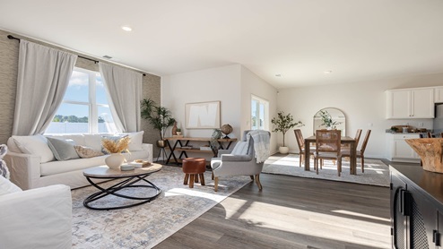 Cali overall view of dining and living