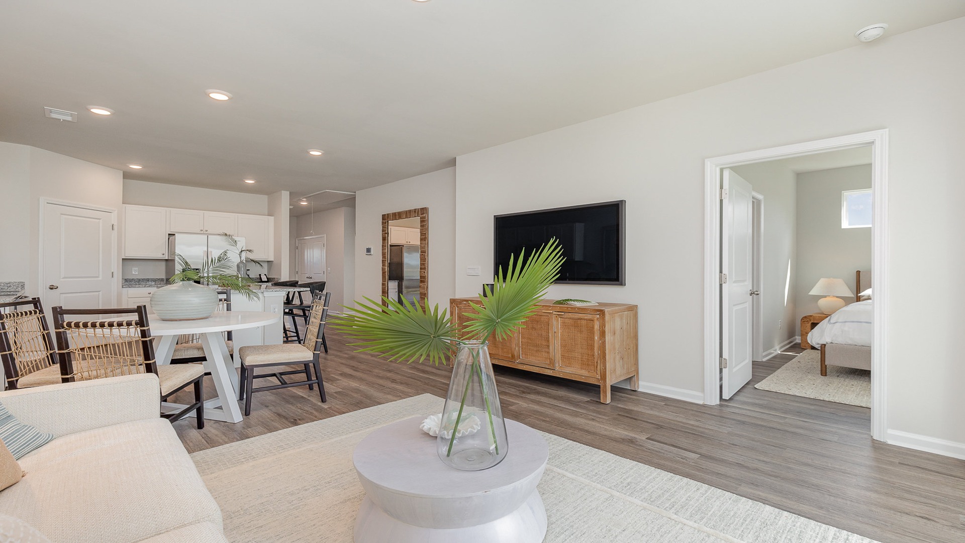 Belmont living, dining, and kitchenoverview 2