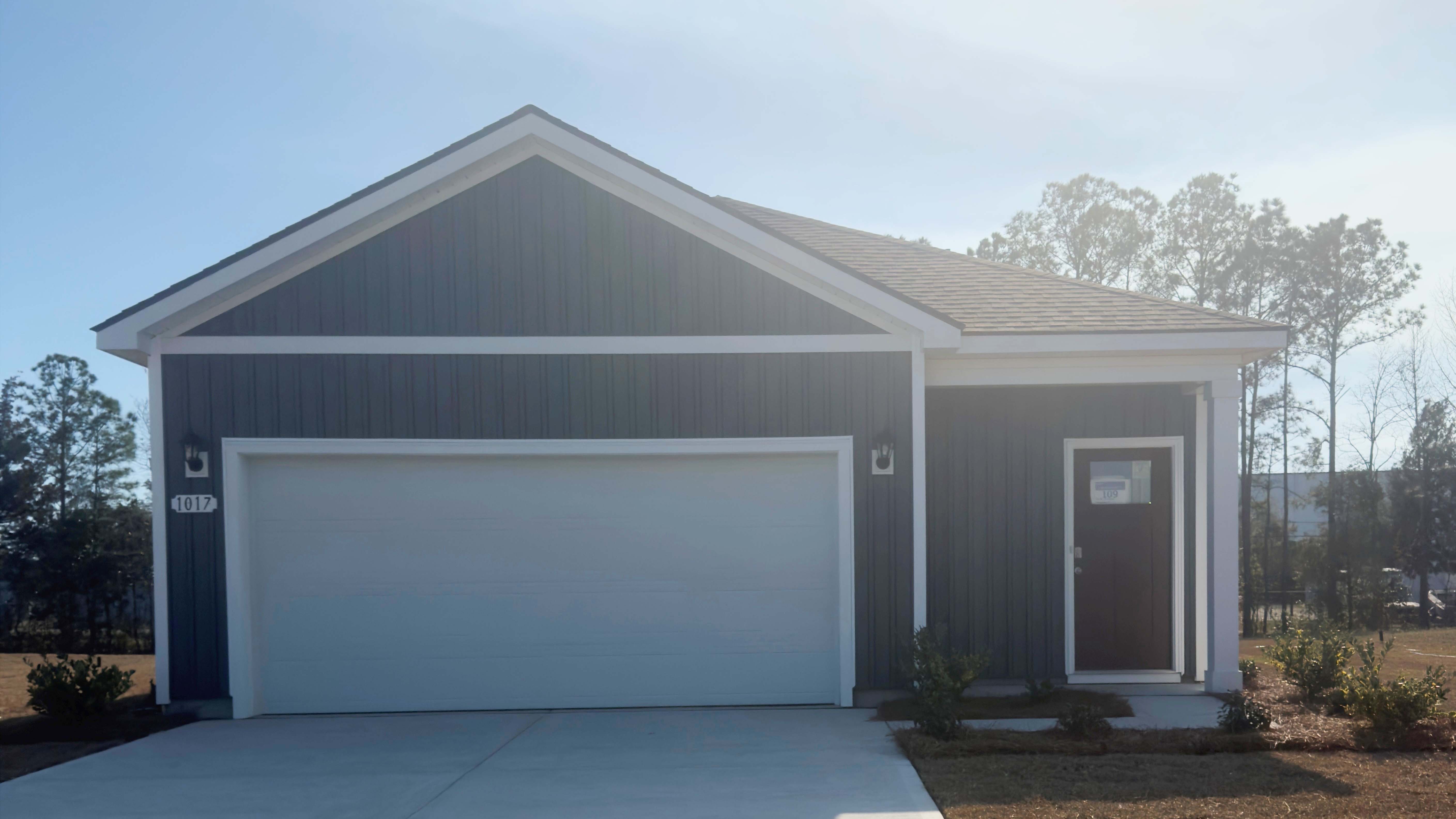 single story home front